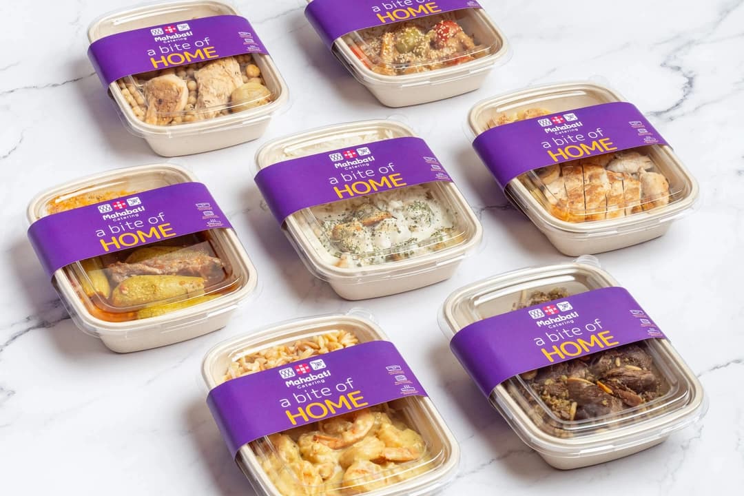 Mahabati Catering variety of fresh homemade Lebanese meals